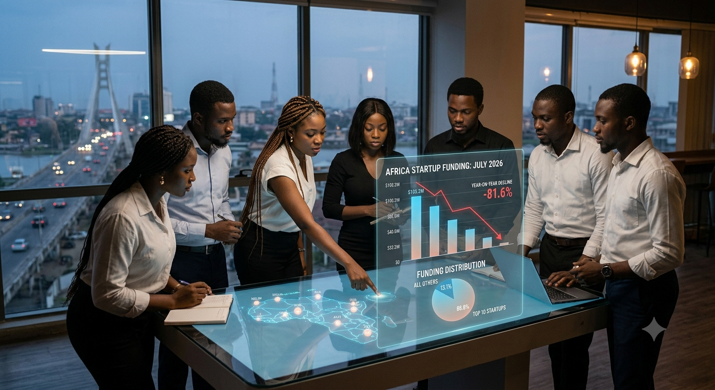 African Startup Funding Tumbles 80% as Capital Shifts toward Debt Financing